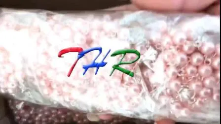 Funeral Products Plum Colour Imitation Pearls Religious Crafts Rosaries