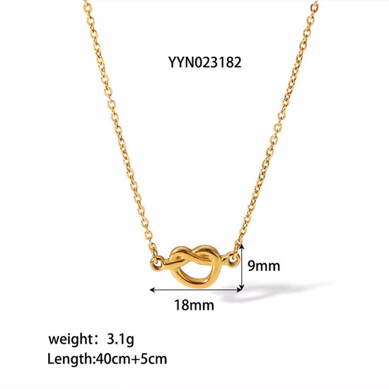 Rosary Wholesale Stainless Steel 18K Gold Pendant Charm Butterfly Layered Women Necklace