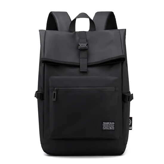 Outdoor Cycling Backpacks Large Capacity Nylon Leather Film Computer Backpacks 