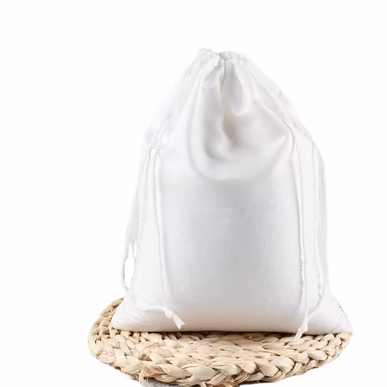 Manufacturers Spot Cotton Canvas Bag Cotton Bundle Pocket Drawstring Closing Drawstring Logo Storage Bag Linen Bag