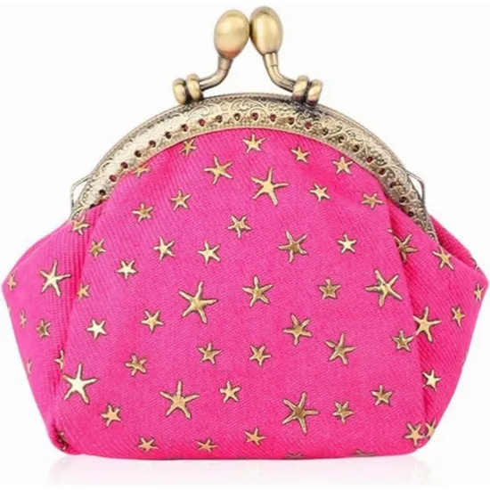Wholesale Ladies Wallets Denim Buckle Lipstick Handmade Mini Pocket Coin Purse 